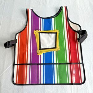 Melissa And Doug Artist Colorful Kids Art Smock Crafts Painting Paint Shirt